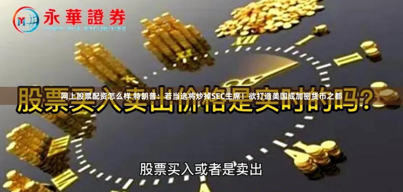 网上股票配资怎么样 特朗普：若当选将炒掉SEC主席！欲打造美国成加密货币之都