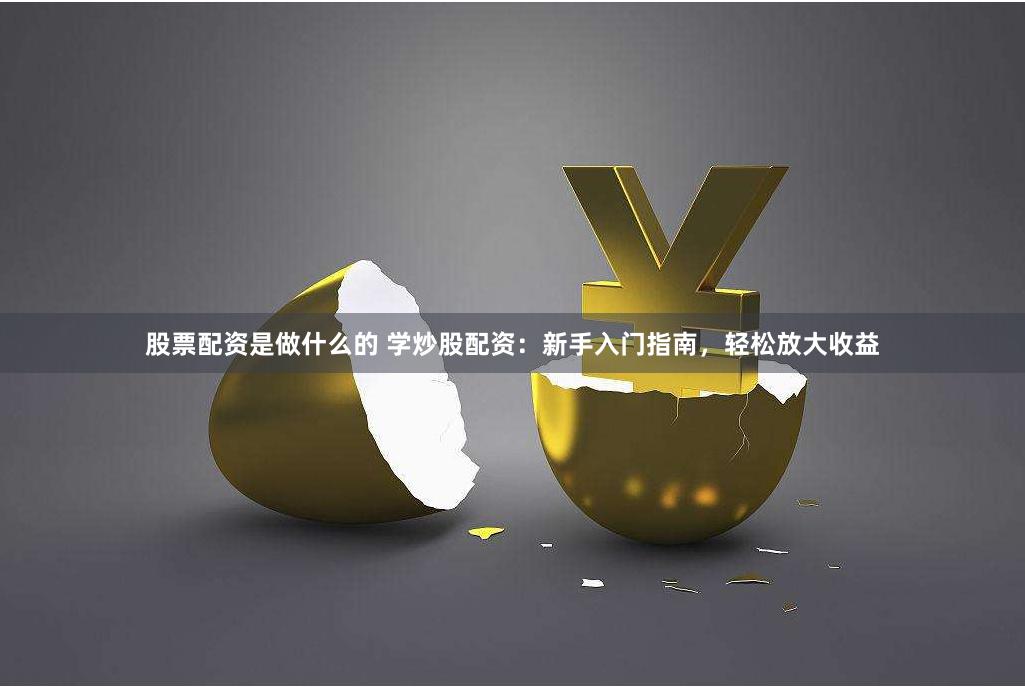 股票配资是做什么的 学炒股配资：新手入门指南，轻松放大收益